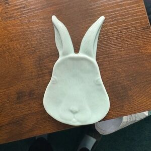 Pastel Green Bunny Jewelry Holder